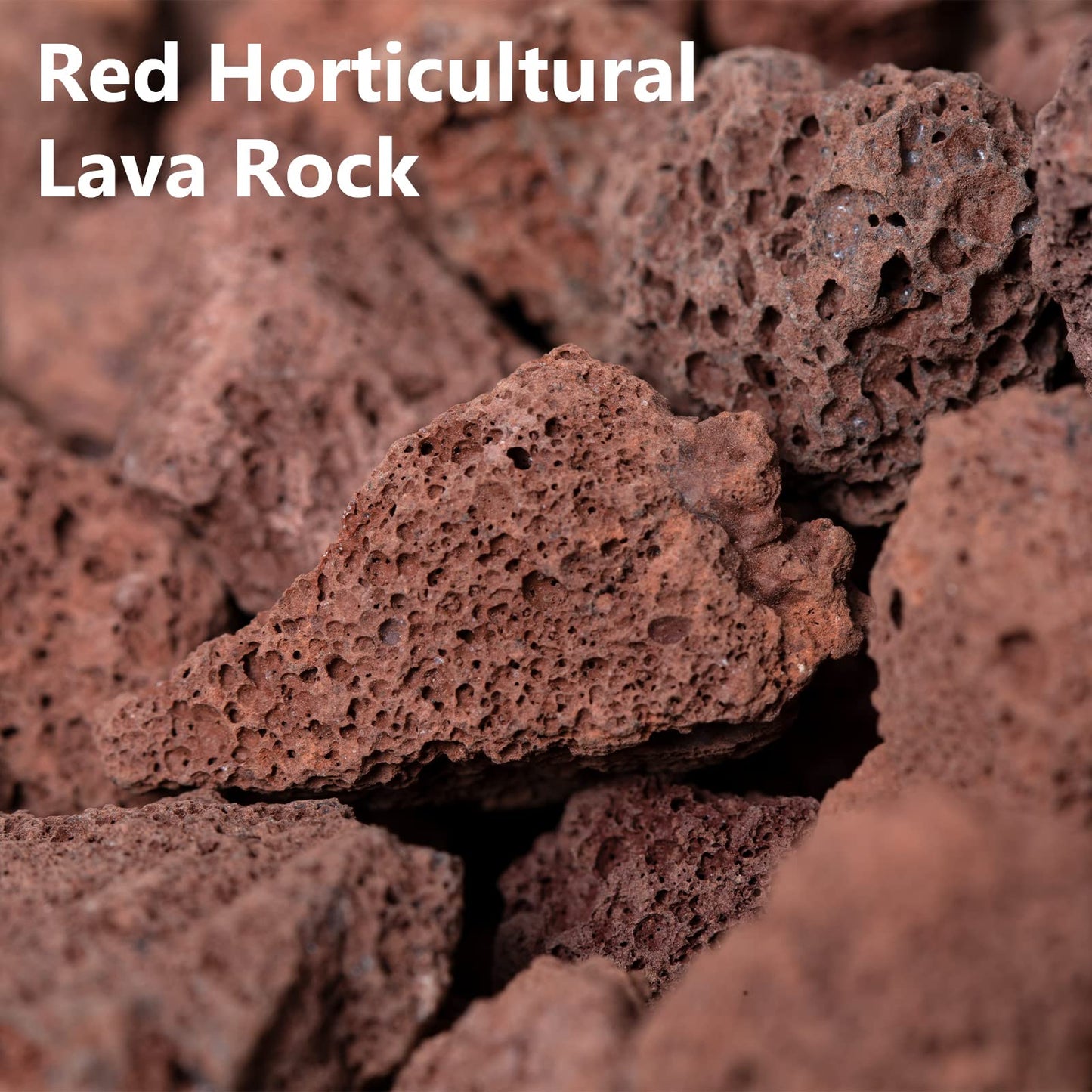 Natural Lava Rocks -Ideal for Fireplaces Fire Pits, Garden Decorative Landscaping, Plants Cultivation and Aquariums,
