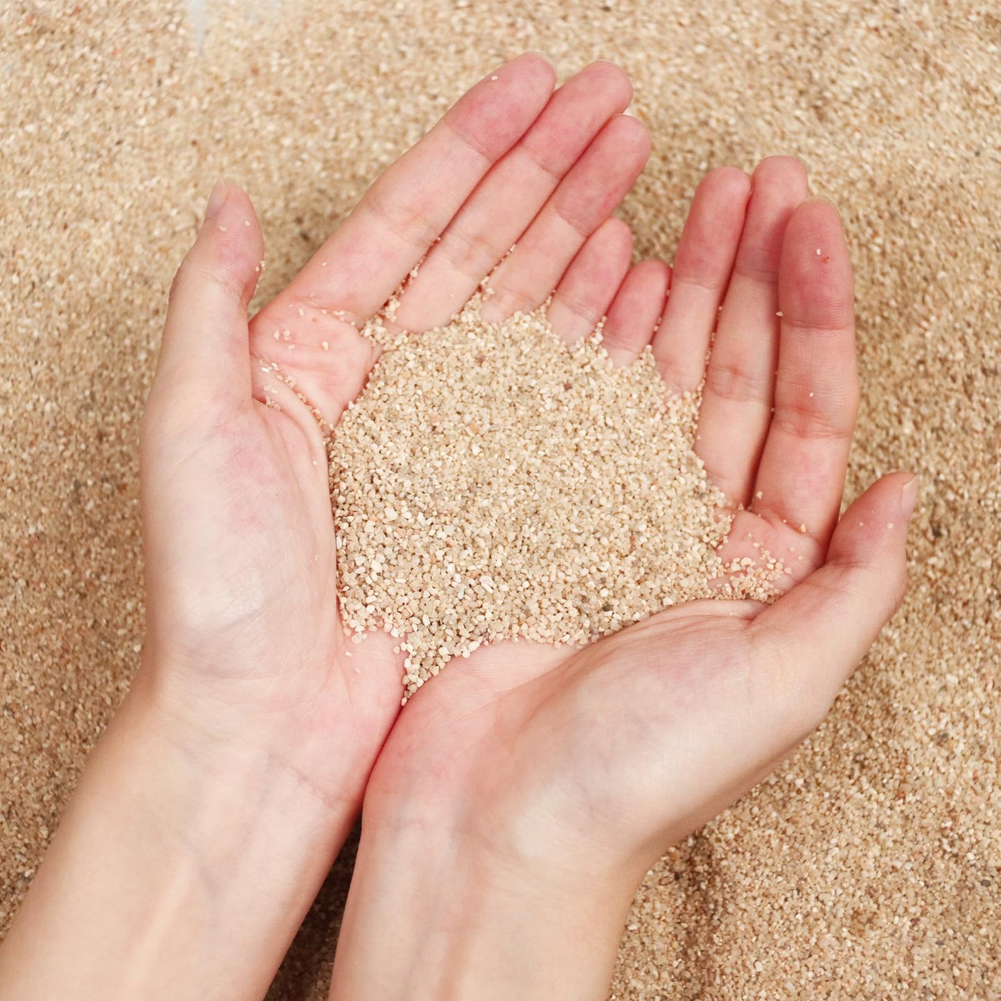 100% Natural Sand, Multi-Purpose Natural Silica Sand for Fire Pits, Aquariums and Landscaping