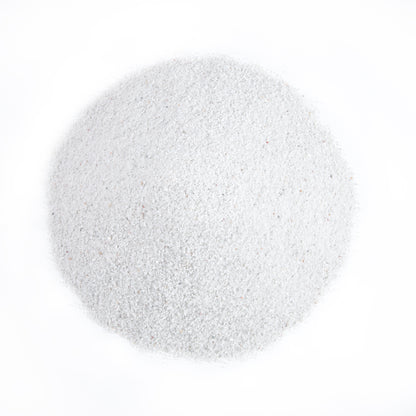Natural Sand, Multi-Purpose Mini White Silica Sand for Fire Pits, Aquariums and Landscaping