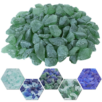 Forsted Sea Glass for Vase Filler, Aquarium, Home Decor,  Firepit ,Wedding Decor